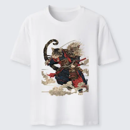 Tokyo-Tiger Gorgeous Samurai Cat Classic T-Shirt