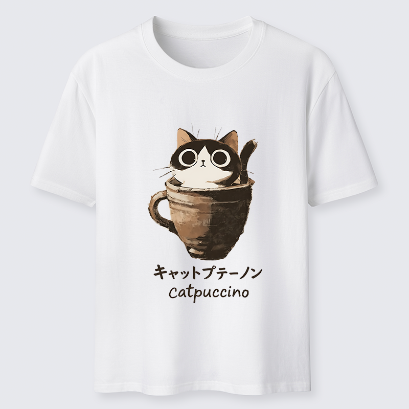 Tokyo-Tiger Cat Cappuccino Classic T-Shirt