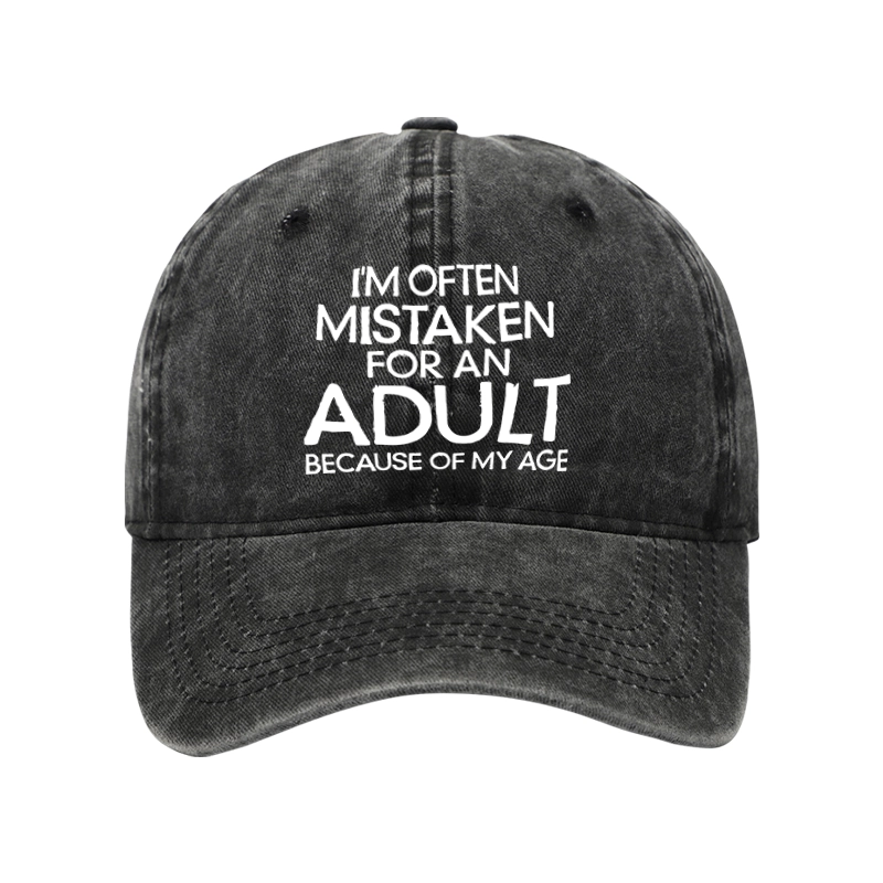 Tokyo-Tiger Old In Age But Young At Heart Washed Cap