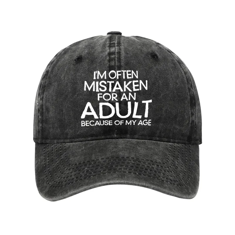 Tokyo-Tiger Old In Age But Young At Heart Washed Cap