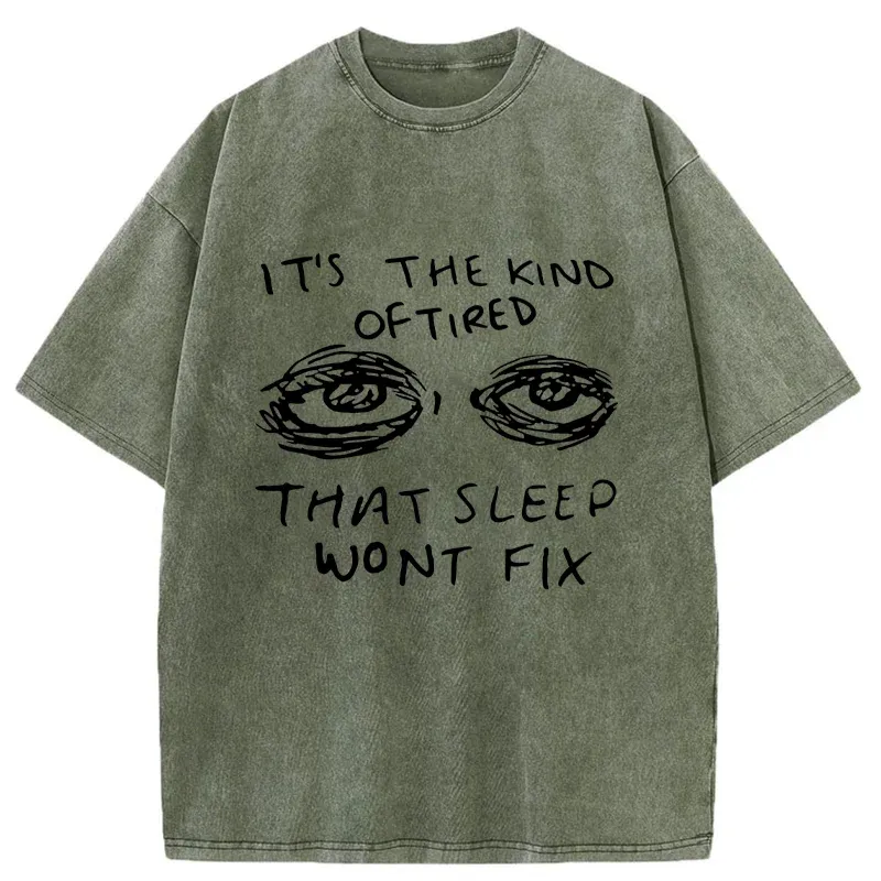 Tokyo-Tiger Unrelieved Fatigue Washed T-Shirt