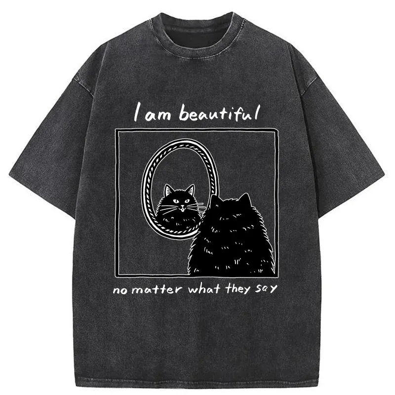 Tokyo-Tiger Zen Thought Washed T-Shirt