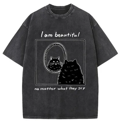 Tokyo-Tiger Zen Thought Washed T-Shirt