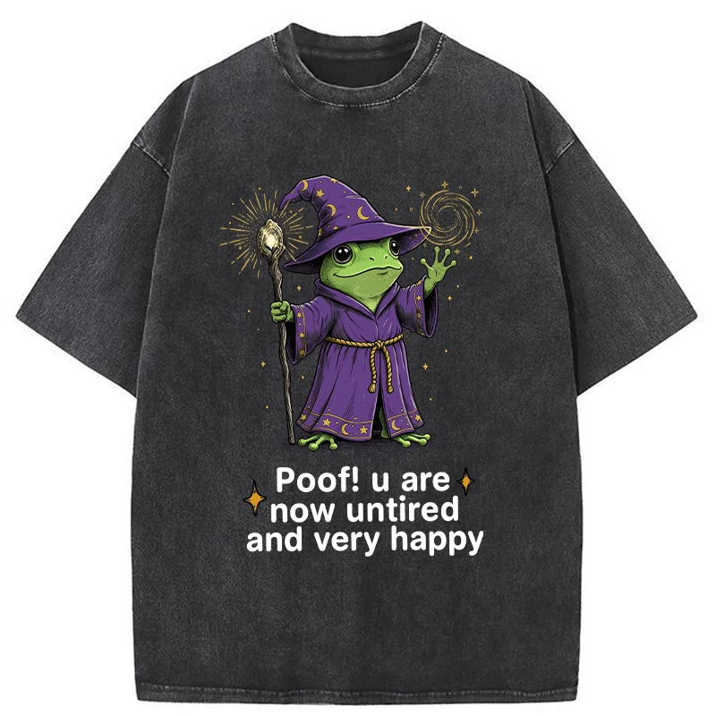 Tokyo-Tiger Magic Frog Washed T-Shirt