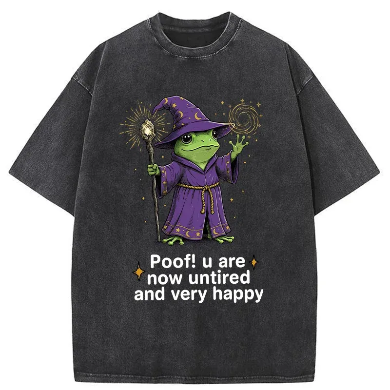 Tokyo-Tiger Magic Frog Washed T-Shirt