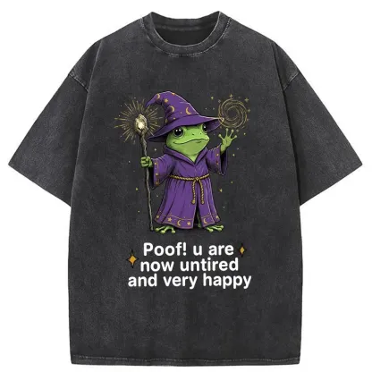 Tokyo-Tiger Magic Frog Washed T-Shirt