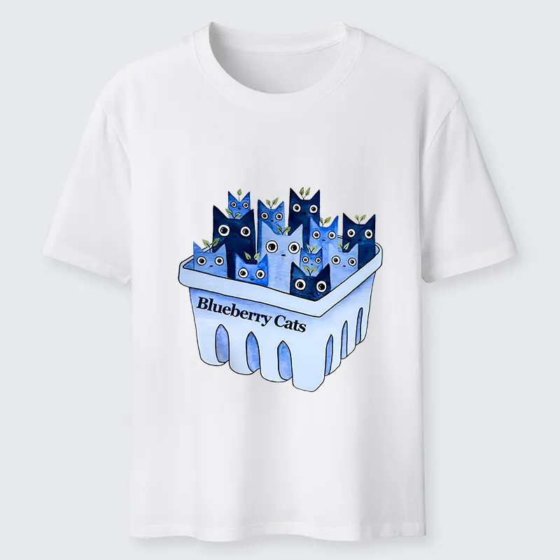 Tokyo-Tiger Blueberry Cats Classic T-Shirt