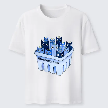 Tokyo-Tiger Blueberry Cats Classic T-Shirt