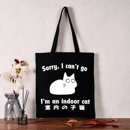 Tokyo-Tiger Indoor Kitten Tote Bag