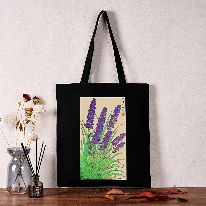 Tokyo-Tiger Japanese Lavender Tote Bag