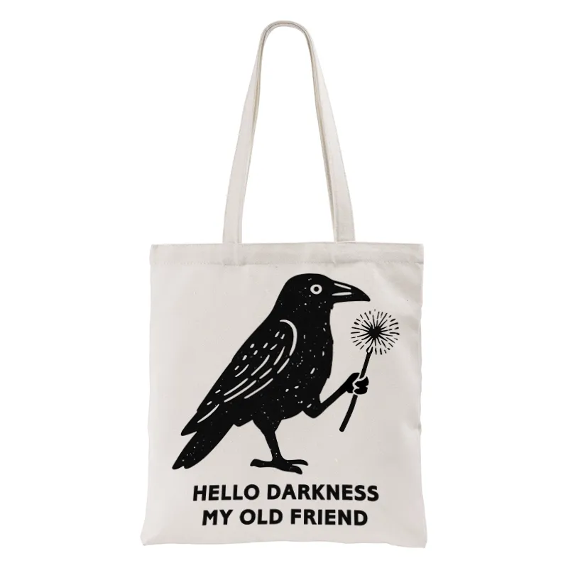 Tokyo-Tiger My Old Friend The Crow Tote Bag
