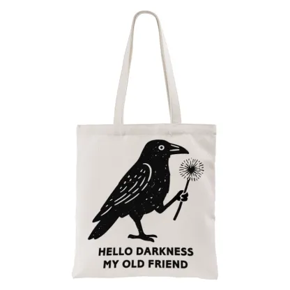 Tokyo-Tiger My Old Friend The Crow Tote Bag
