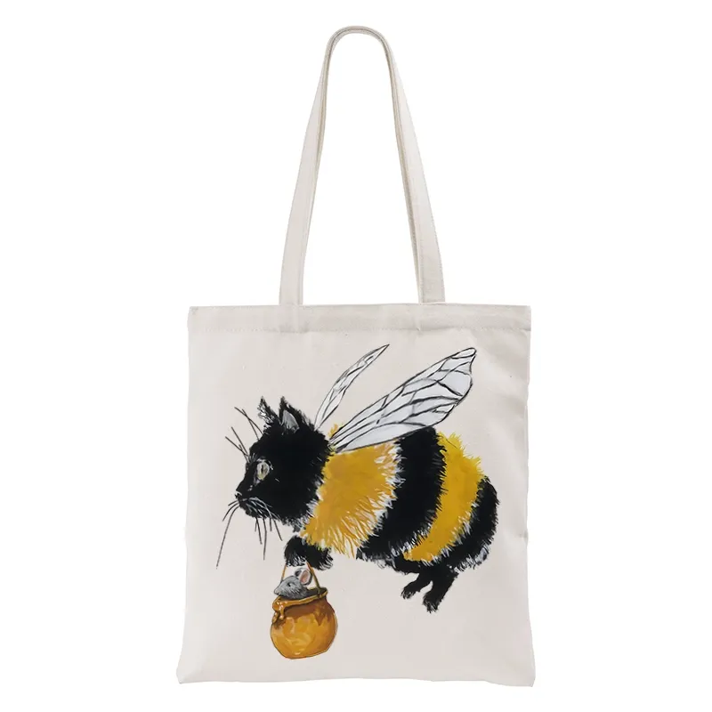 Tokyo-Tiger Catbee Funny Tote Bag