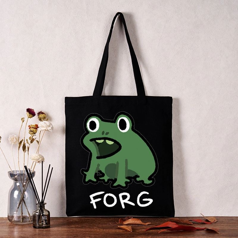 Tokyo-Tiger Funny Forg Japan Tote Bag
