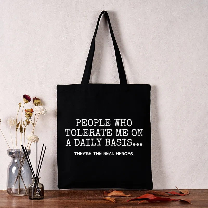 Tokyo-Tiger Anyone Who Puts Up With Me Is A Hero Tote Bag