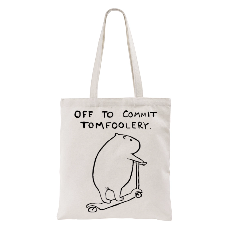 Tokyo-Tiger Capybara Is Ready To Do Something Bad Tote Bag