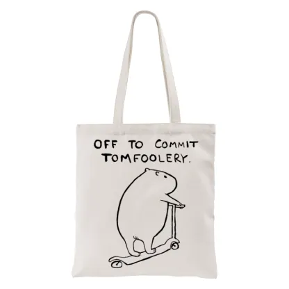 Tokyo-Tiger Capybara Is Ready To Do Something Bad Tote Bag