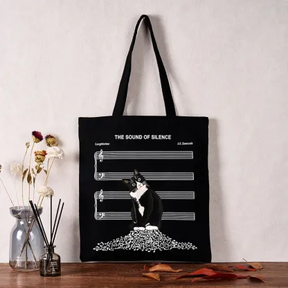 Tokyo-Tiger The Sound Of Silence Tote Bag