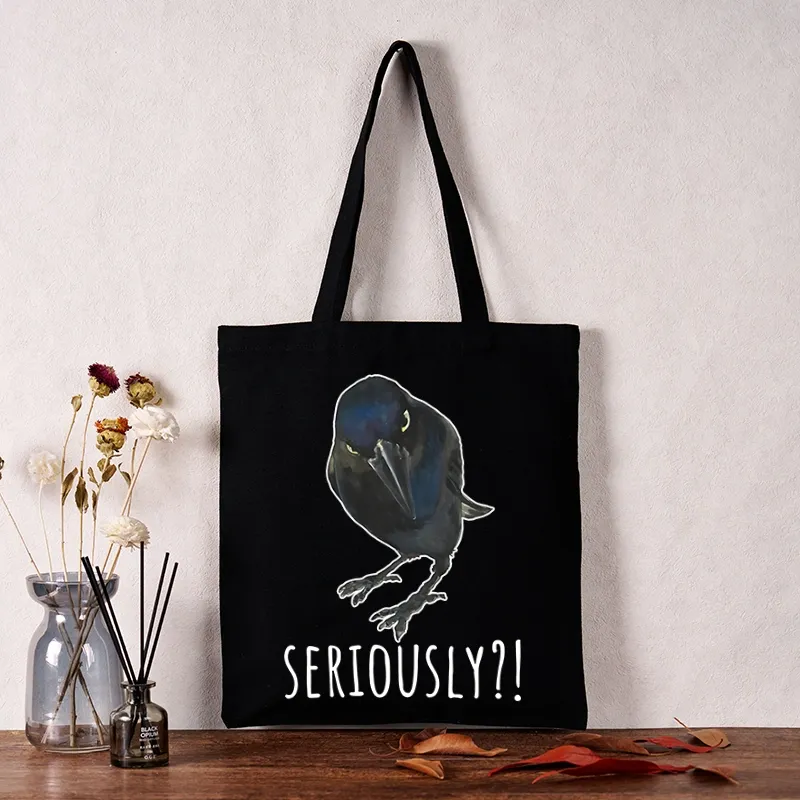 Tokyo-Tiger Raven's Question Tote Bag