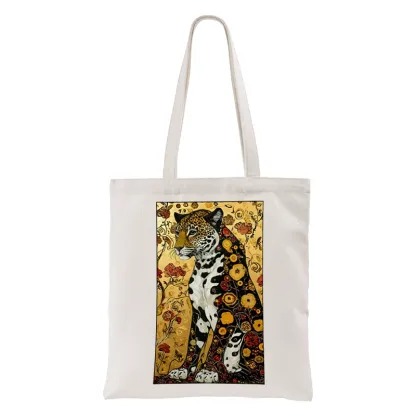 Tokyo-Tiger Magnificent Leopard Tote Bag