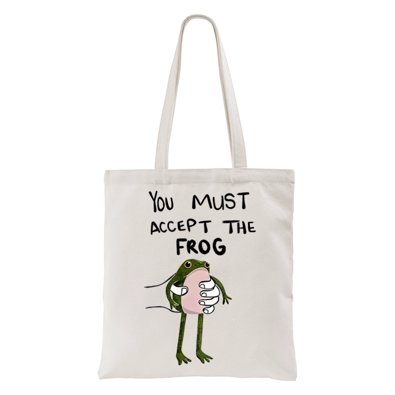 Tokyo-Tiger Accept This Frog Tote Bag