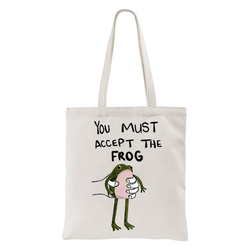 Tokyo-Tiger Accept This Frog Tote Bag