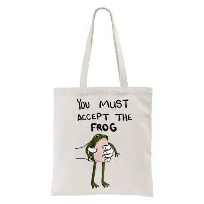 Tokyo-Tiger Accept This Frog Tote Bag