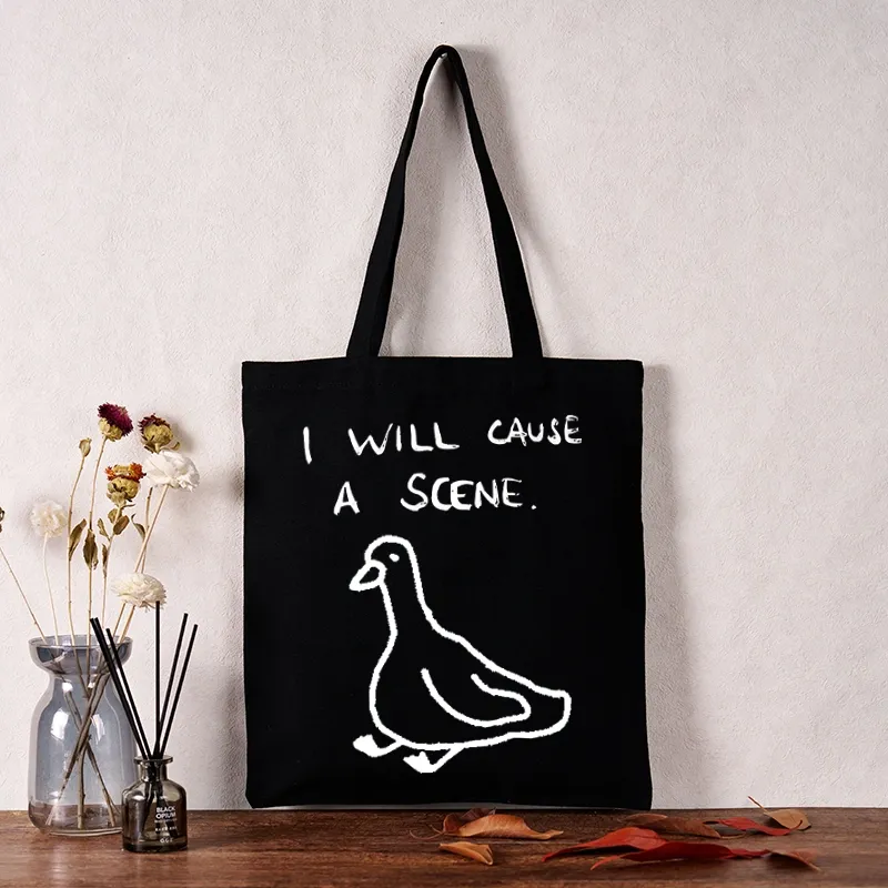 Tokyo-Tiger Stupid Goose Funny Japan Retro Tote Bag