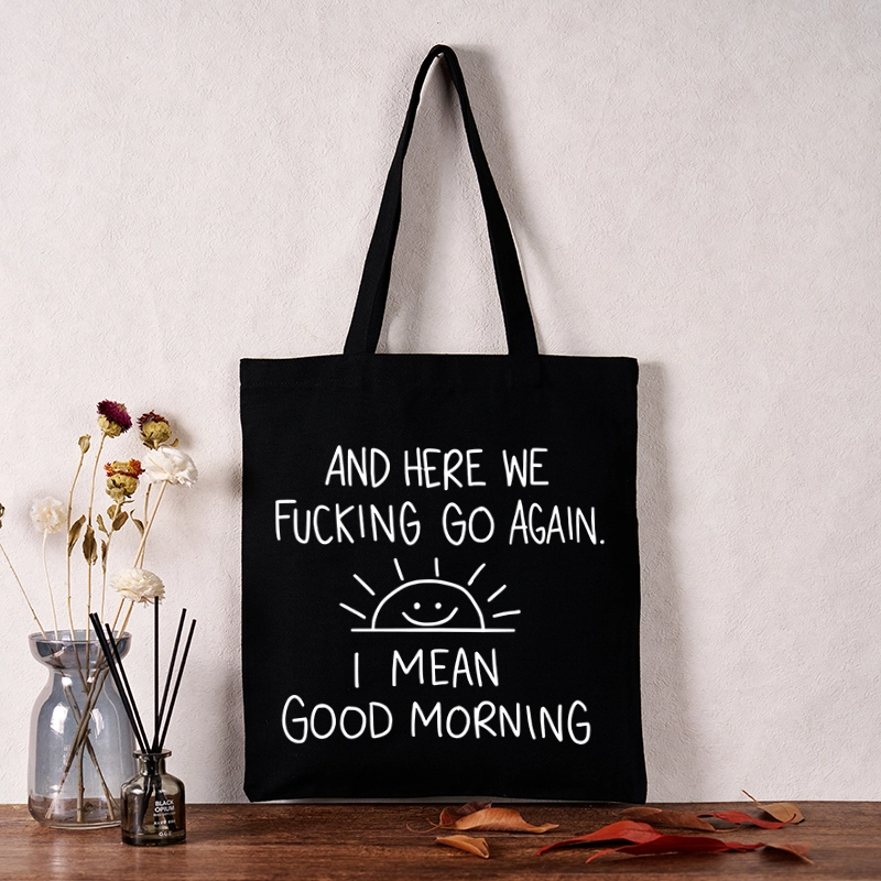 Tokyo-Tiger Different Meanings Of "Good Morning" Tote Bag