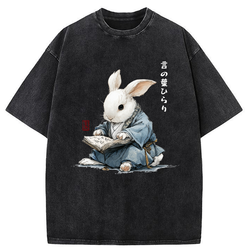 Tokyo-Tiger Beneath The Paper Lantern Washed T-Shirt