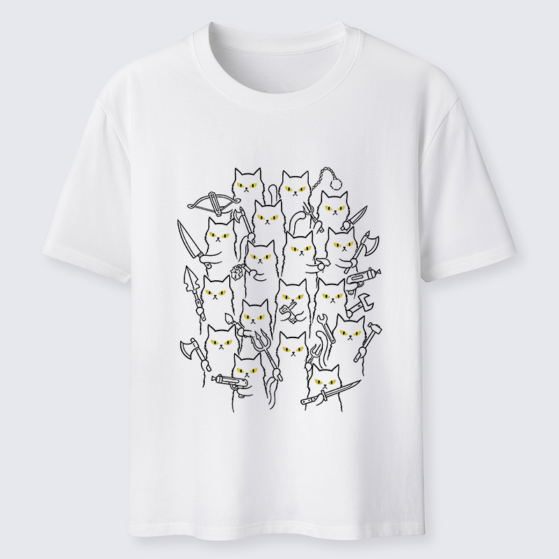Tokyo-Tiger Various Branches Of The Cat Army Classic T-Shirt
