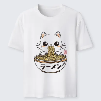 Tokyo-Tiger Purramen Time Classic T-Shirt