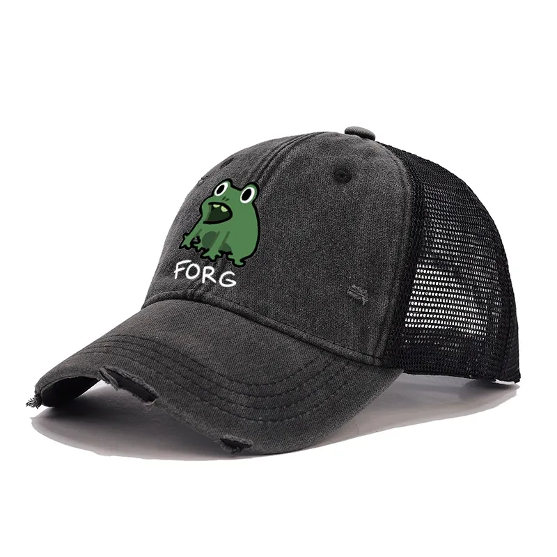 Tokyo-Tiger Funny Forg Japan Trucker Cap