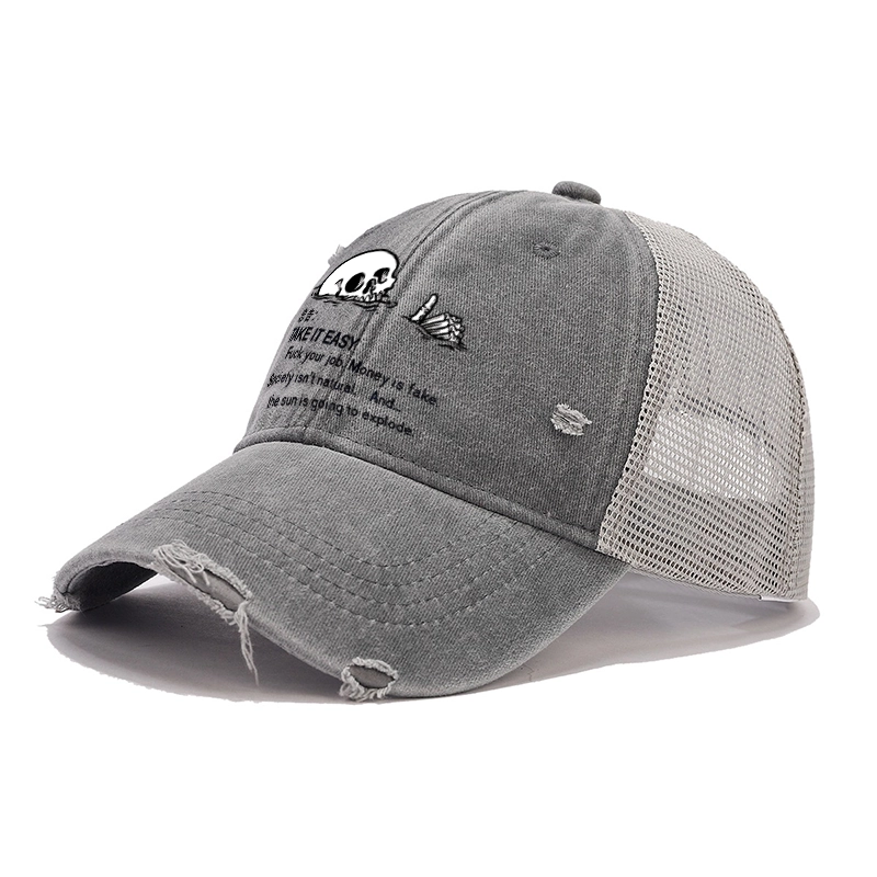 Tokyo-Tiger Skeleton Ridicule Trucker Cap