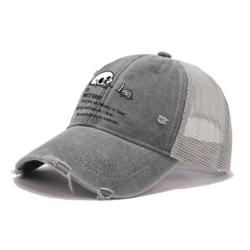 Tokyo-Tiger Skeleton Ridicule Trucker Cap