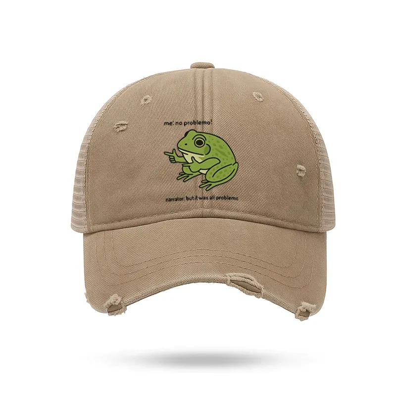 Tokyo-Tiger Stupid Frog Meme Trucker Cap