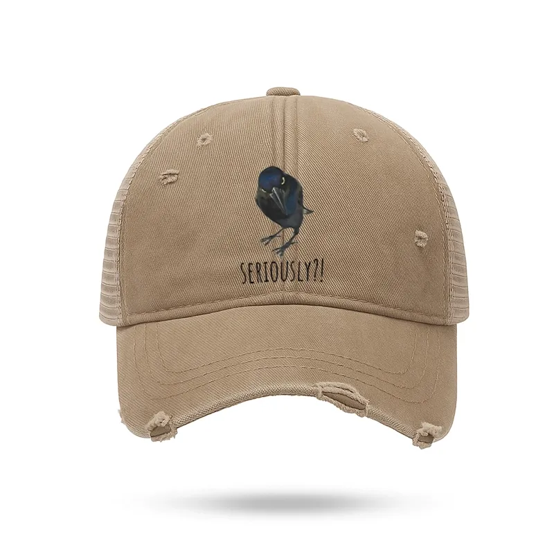 Tokyo-Tiger Raven's Question Trucker Cap