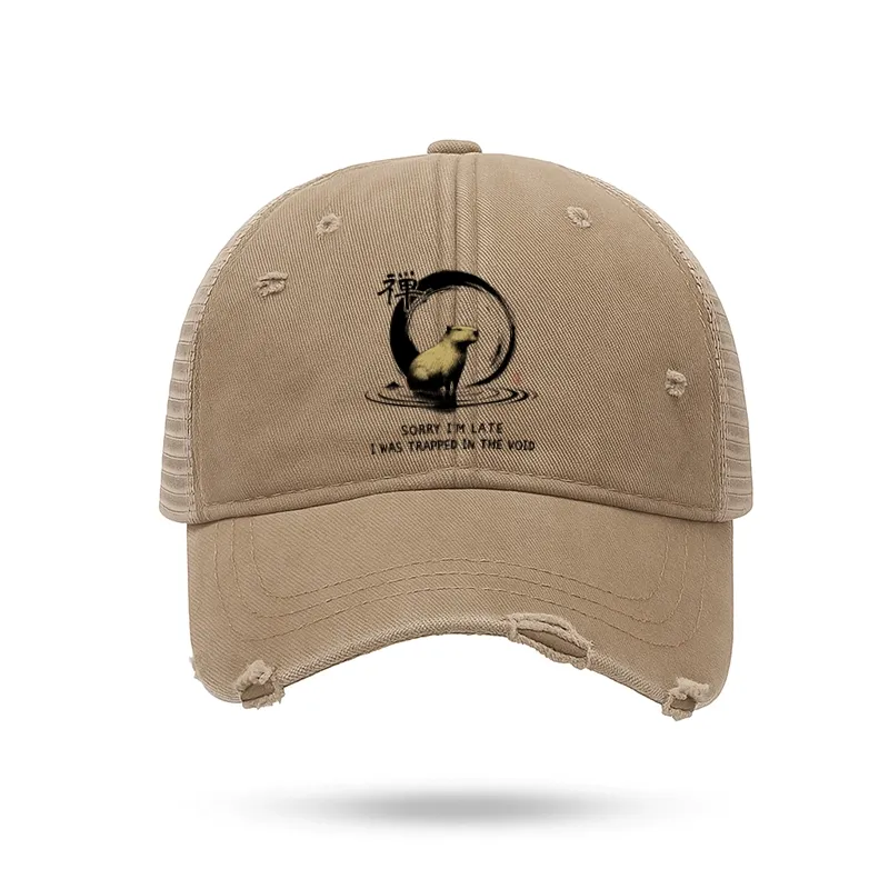 Tokyo-Tiger Zen Capybara Was Trapped In The Void Trucker Cap