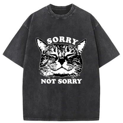 Tokyo-Tiger An Arrogant Apologizer Washed T-Shirt
