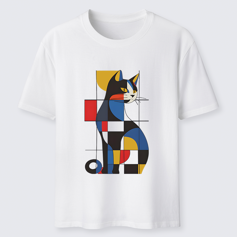 Tokyo-Tiger Mondrian Cat Classic T-Shirt