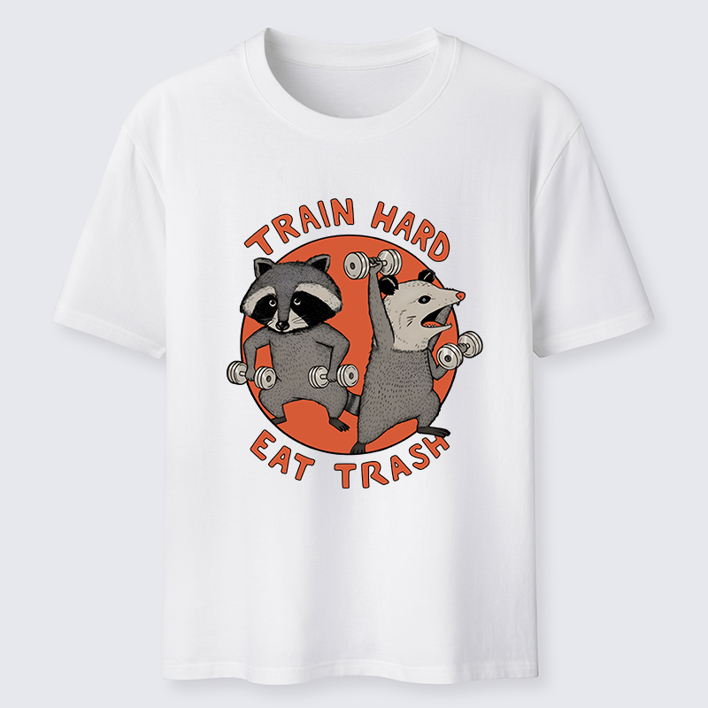 Tokyo-Tiger Raccoons And Opossums Are Working Out Classic T-Shirt