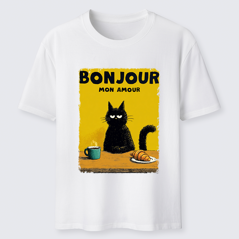 Tokyo-Tiger Bonjour Mon Amour Classic T-Shirt