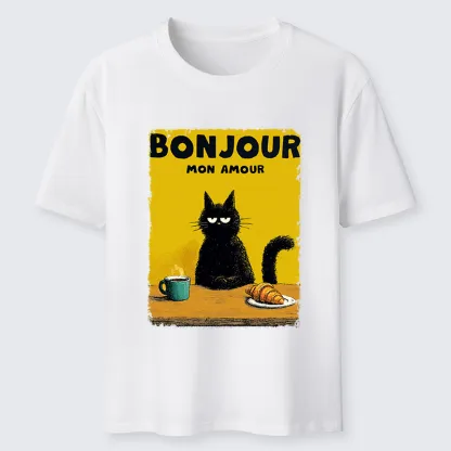 Tokyo-Tiger Bonjour Mon Amour Classic T-Shirt