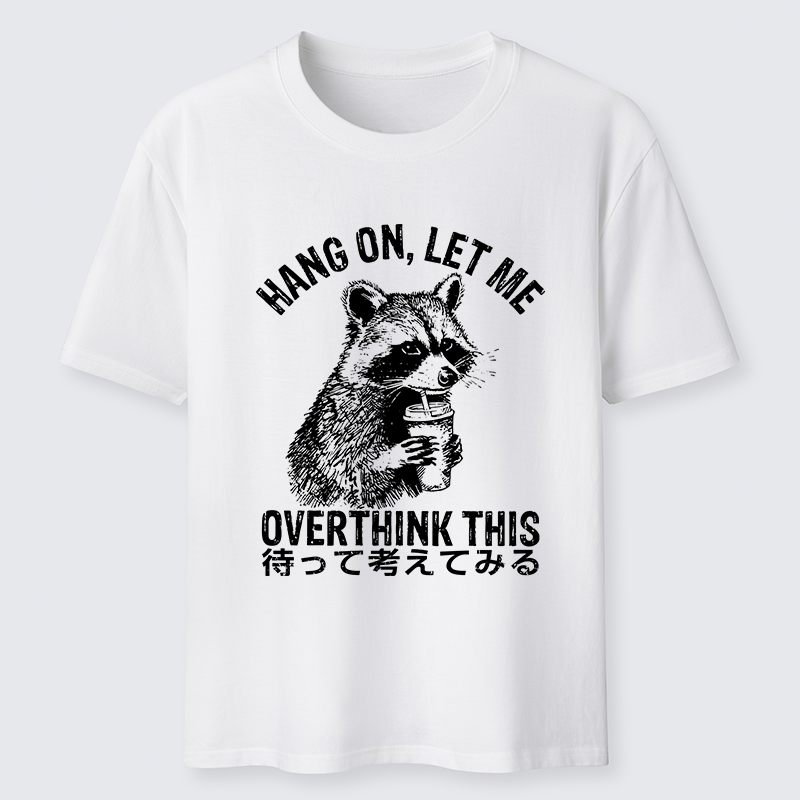 Tokyo-Tiger Overthink Raccoon Classic T-Shirt