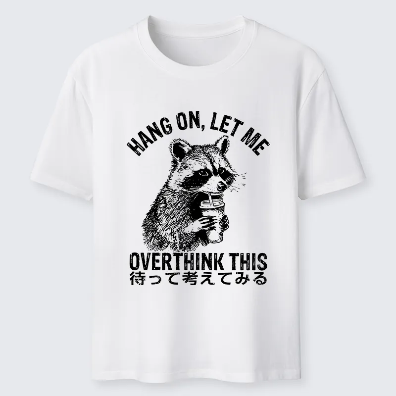 Tokyo-Tiger Overthink Raccoon Classic T-Shirt