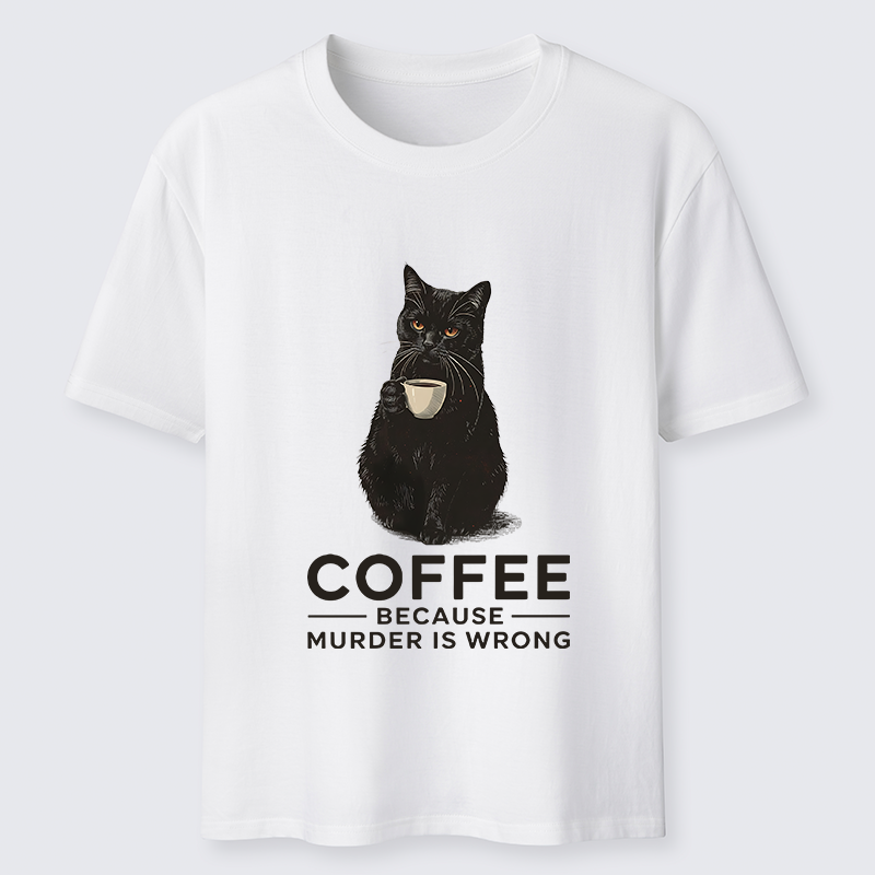 Tokyo-Tiger Can't Commit Murder So I'll Drink Coffee Classic T-Shirt
