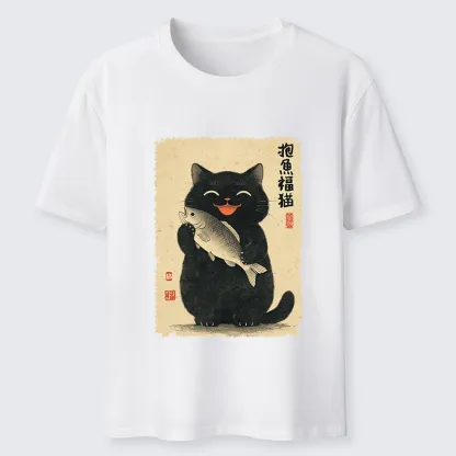 Tokyo-Tiger A Lucky Cat’s Catch Classic T-Shirt