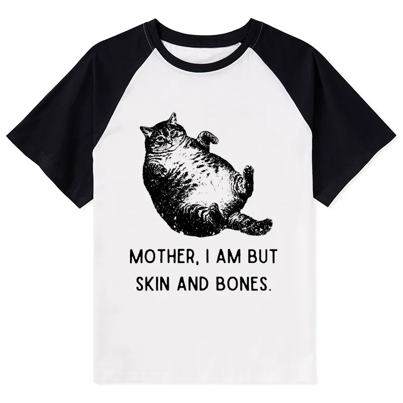 Tokyo-Tiger Overweight Cat And Its Doting Owner Raglan T-shirt