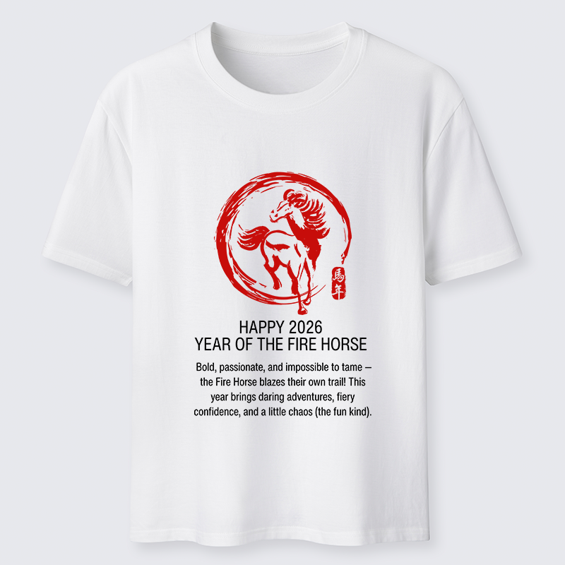 Tokyo-Tiger New Year Fire Horse Classic T-Shirt