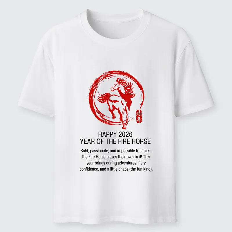 Tokyo-Tiger New Year Fire Horse Classic T-Shirt